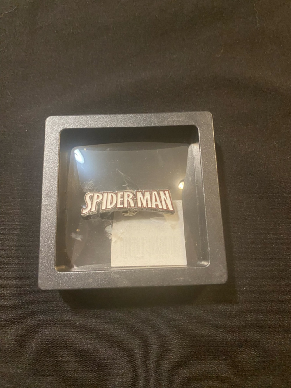 ⭐️Spider-Man Logo Pin - Red and White Kids Accessory